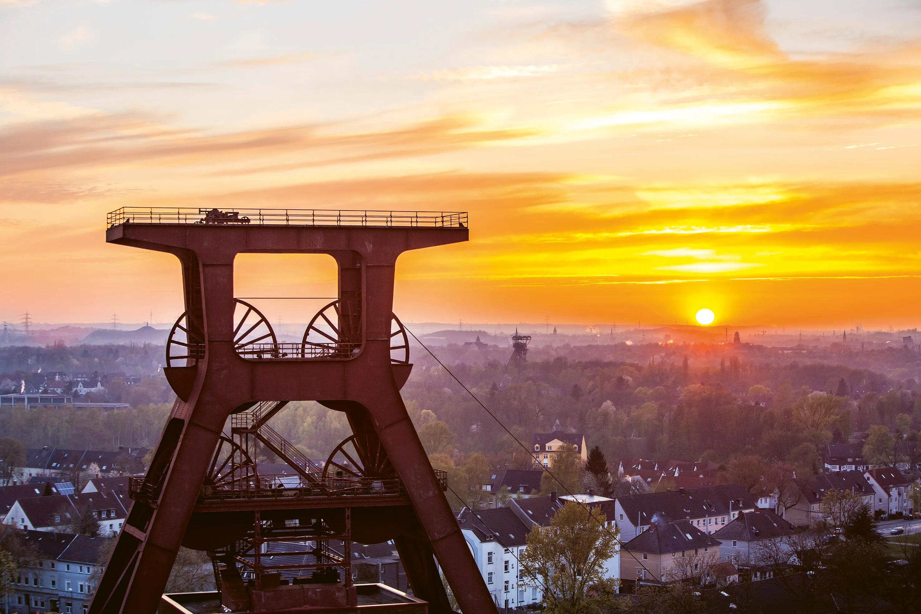 Titelmotiv der Kongressbroschüre Industrielles Welterbe – Zeche Zollverein in Essen