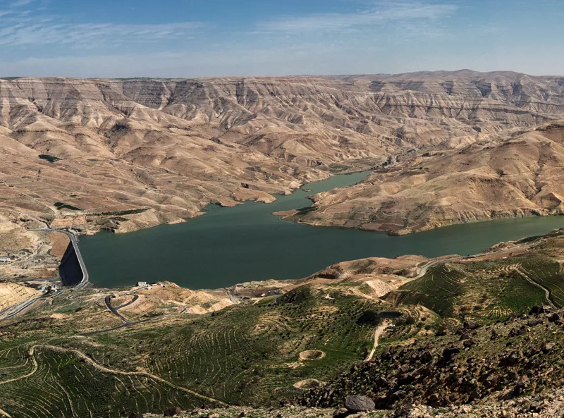Titelmotiv des Berichts Groundwater Resource Assessment of Jordan